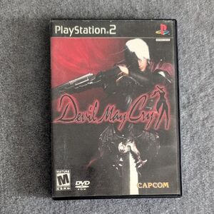 Devil May Cry PlayStation 2 PS2 Black Label Tested Capcom Dante No Manual